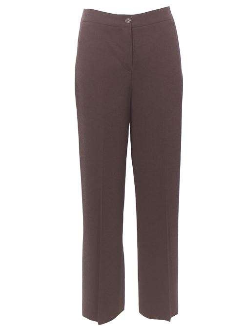 Pantaloni goffrato in viscosa VIA MASINI 80 | P25M924GI964